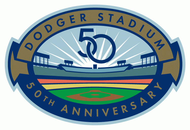 Los Angeles Dodgers 2012 Stadium Logo iron on paper